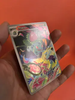 Ivysaur Illustration Rare 134/132 PACK FRESH Mega Evolution Pokemon TCG English - Image 4