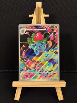 Pokemon TCG Mega Evolution Ivysaur 134/132 Illustration Rare - Pack Fresh - Image 1