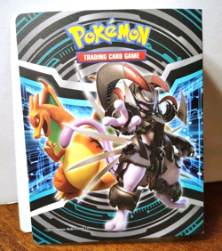 POKEMON TCG ARMORED MEWTWO CHARIZARD MEW PIKACHU MINI BINDER PORTFOLIO 2019 NEW - Image 1