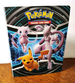 POKEMON TCG ARMORED MEWTWO CHARIZARD MEW PIKACHU MINI BINDER PORTFOLIO 2019 NEW - Image 2