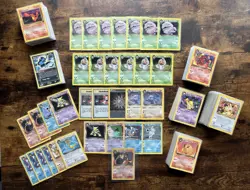 Vintage Pokemon Card Binder Collection, Team Rocket, Charizards, 1st Editions - Image 1