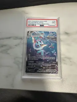 Vaporeon VMAX SWSH182 SWSH: Sword & Shield Promo Cards Holo PSA 9 - Image 1