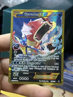 Gyarados EX 123/122 XY Breakpoint 2016 Full Art SECRET Holo Rare Pokemon Card - Image 3