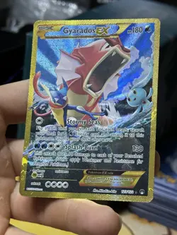 Gyarados EX 123/122 XY Breakpoint 2016 Full Art SECRET Holo Rare Pokemon Card - Image 4