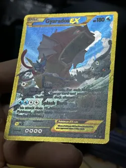 Gyarados EX 123/122 XY Breakpoint 2016 Full Art SECRET Holo Rare Pokemon Card - Image 5