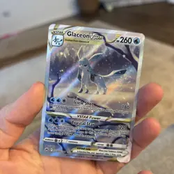Pokemon TCG Crown Zenith Glaceon VSTAR Ultra Rare Holo Card GG40/GG70 - Image 1