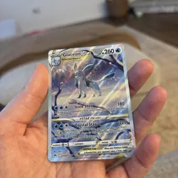Pokemon TCG Crown Zenith Glaceon VSTAR Ultra Rare Holo Card GG40/GG70 - Image 3