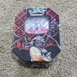 Pokemon Tcg Paldean Fates Charizard Ex Tin New Sealed - Image 1