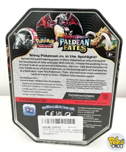 4 x Paldean Fates Charizard Ex Tin Pokemon TCG - NEW + SEALED - Image 2