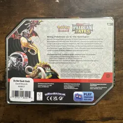 Pokemon TCG Scarlet & Violet Paldean Fates, Charizard EX, Sealed Tin - Image 4