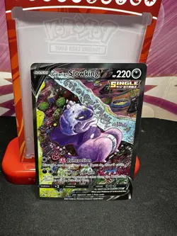 Galarian Slowking V - 179/198 - Pokemon Chilling Reign Alternate Art Rare NM - Image 2
