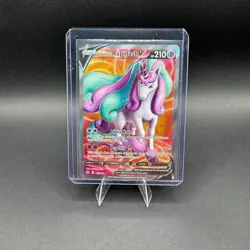 Galarian Rapidash V Pokemon Chilling Reign 167/198 Ultra Rare Full Art Holo NM - Image 1