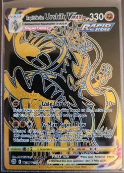 Pokemon TCG Rapid Strike Urshifu VMAX TG30/TG30 - Brilliant Stars - NM/M - Image 1