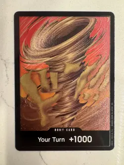 One Piece The Azure Sea’s Double Pack DP-09 Crocodile Alternate Alt Art DON NM - Image 1