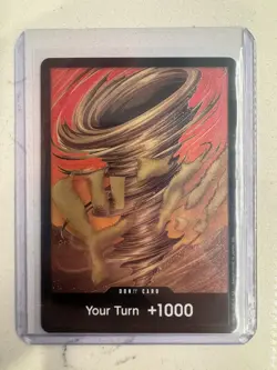 One Piece The Azure Sea’s Double Pack DP-09 Crocodile Alternate Alt Art DON NM - Image 3