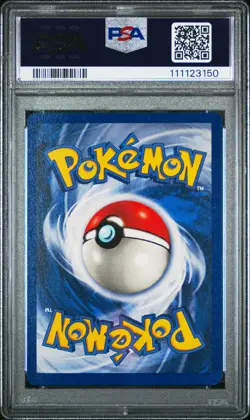 1999 POKEMON BASE SET 1ST EDITION-YELLOW CHEEKS #58 PIKACHU PSA 8 - Image 2
