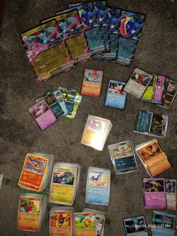 Pokemon TCG Bulk Card Lot HOLO/REVERSE HOLO/ COMMON/UNCOMMON + Energies Mega - Image 2