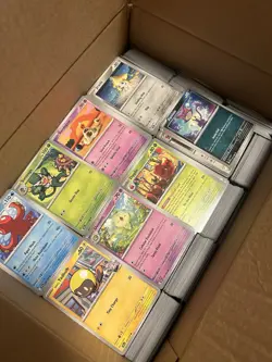 Pokemon TCG Bulk Lot 2500+ Cards, Mixed Sets, Common/Uncommon, No Holos - Image 1