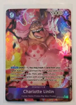 CHARLOTTE LINLIN One Piece OP08-069 Two Legends Alt Art Foil SR - Image 1