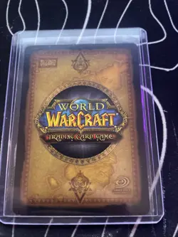 WORLD OF WARCRAFT ETHEREAL PLUNDERER Loot Card scratched WOW TCG ILLIDAN Read - Image 2
