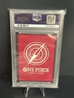 ONE PIECE STARTER DECK ST21-001 EX GEAR 5 ALT ART MONKEY D LUFFY PSA 10 - Image 2
