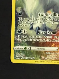 Absol 2023 Pokemon Crown Zenith GG16/GG70 Galarian Gallery Full Art NM/M - Image 3