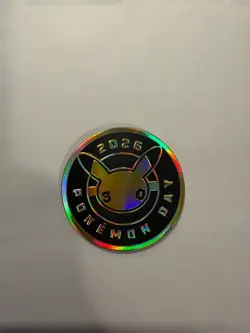 Pikachu 2026 Pokemon Day 30th Coin - Image 1