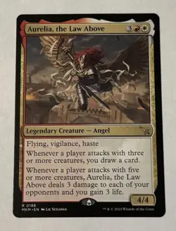 MTG Aurelia, the Law Above - Murders At Karlov Manor- LP - Image 1
