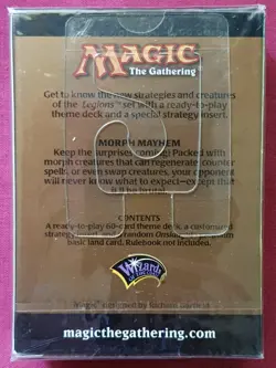 Magic The Gathering LEGIONS MORPH MAYHEM New Sealed Theme Deck MTG - Image 2