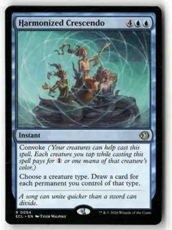 Harmonized Crescendo Lorwyn Eclipsed Regular MTG NM Magic - Image 1
