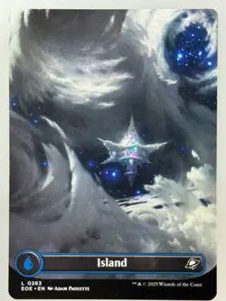 Magic the Gathering - Island Borderless Edge of Eternities 0263 - Image 1