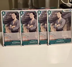 X4 Koushirou OP12-027 English UC Legacy Master One Piece Card Game - Image 1
