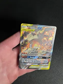 Pokemon TCG Reshiram & Charizard GX SM201 Sm Holo MP - Image 5