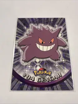 Topps Pokemon Gengar #94 2000 TV Animation Edition Good Condition - Image 1