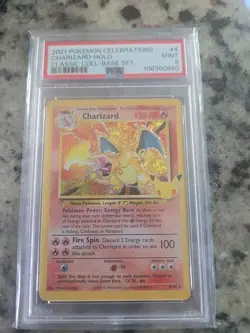 Pokemon Celebrations Big 3 Set Graded PSA 9 / Charizard - Blastoise - Venusaur - Image 3