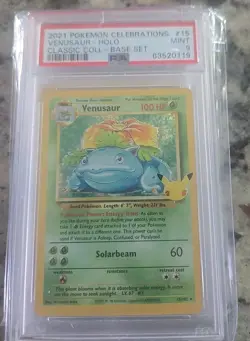 Pokemon Celebrations Big 3 Set Graded PSA 9 / Charizard - Blastoise - Venusaur - Image 5