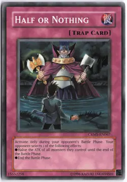Yugioh - Half or Nothing CRMS-EN067 Unlimited - Crimson Crisis - Image 1