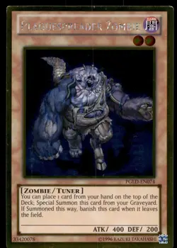 PLAGUESPREADER ZOMBIE PGLD-EN074 GOLD RARE PREMIUM GOLD YU-GI-OH - Image 1