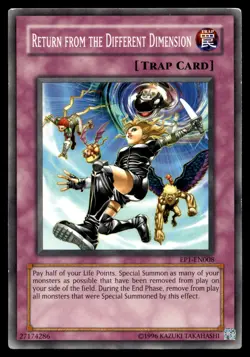 Return from the Different Dimension EP1-EN008 Yu-Gi-Oh! Movie Exclusive Pack - Image 1