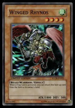 WINGED RHYNOS FOTB-ENSE2 FORCE OF THE BREAKER: SPECIAL EDITION YU-GI-OH - Image 1