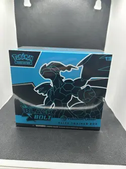 Pokemon TCG Black Bolt & White Flare Pokemon Center ETB Bundle (New & Sealed) - Image 2