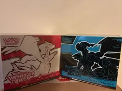 Pokemon TCG Black Bolt and White Flare Center ETBs - Image 1