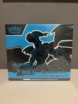 Pokemon TCG Black Bolt Pokemon Center ETB - Brand New & Sealed - Image 1