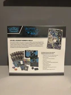 Pokemon TCG Black Bolt Pokemon Center ETB - Brand New & Sealed - Image 4