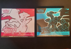 Pokemon TCG Black Bolt & White Flare Bundle - Pokemon Center ETB - New & Sealed - Image 1