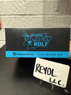 Pokemon Center Black Bolt ETB (Elite Trainer Box) Pokemon TCG - SEALED - Image 3