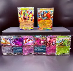 Pokemon TCG Japanese M2a Mega Dream EX & MEGA EX 8 Card Lot - NM - Image 1