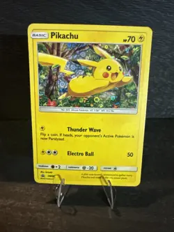 Pokemon TCG Pikachu Pokemon Promos SM04 Holo Promo Promo LP - Image 1
