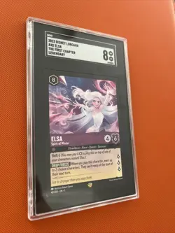 Disney Lorcana The First Chapter Elsa Spirit of Winter 42/204 Legendary SGC 8 - Image 1