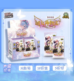 Goddess Story TCG Sealed Display Booster BOX Anime Waifu Cards Packs - Image 2
